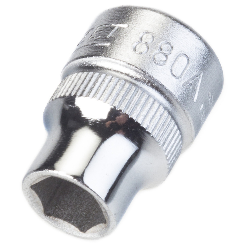 Steckschlüssel-Einsatz (Doppel-6kt.) 880A-5/16 - Vierkant hohl 10 mm (3/8 Zoll)