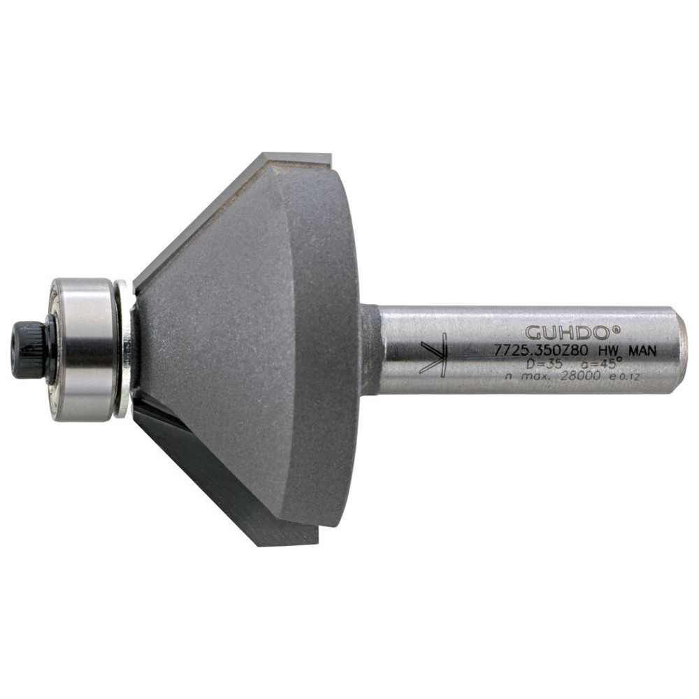 HW-Fasefräser D35 l18 45 Grad Z2 S8
