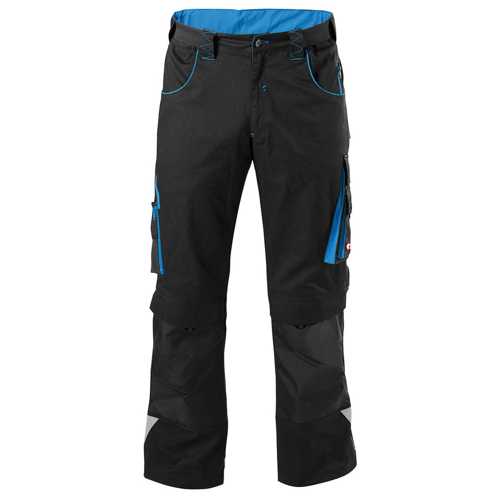 H-Bundhose 24, Black/turquoise, Gr. 48