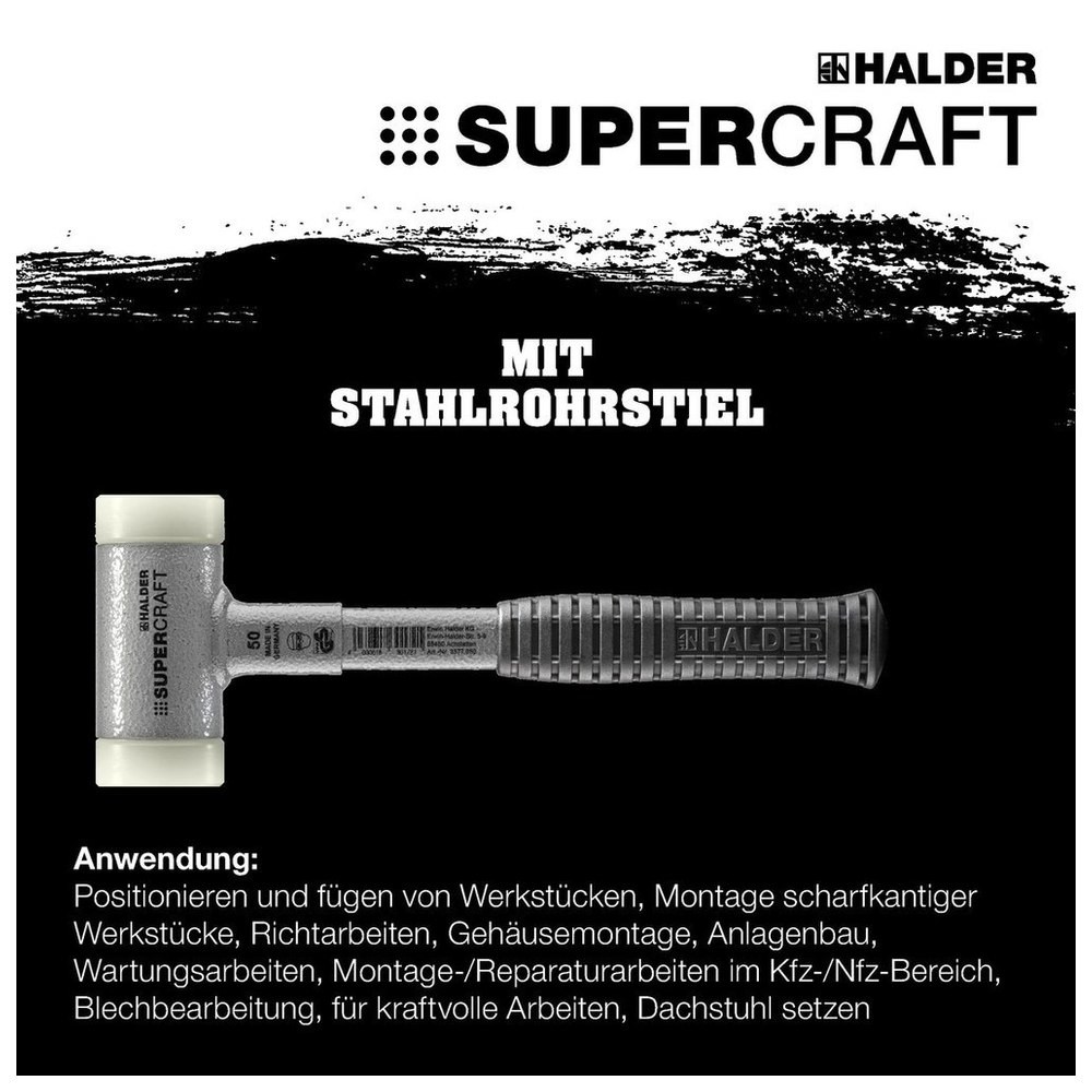 Schonhammer Stahlrohr 25mm rsfr. Halder