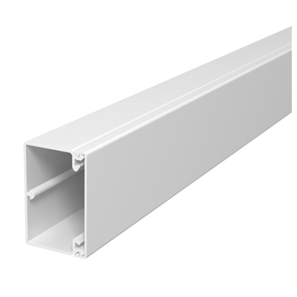 Wand- und Deckenkanal mit Oberteil, 40 x 60 mm, Länge 2 m, cremeweiß