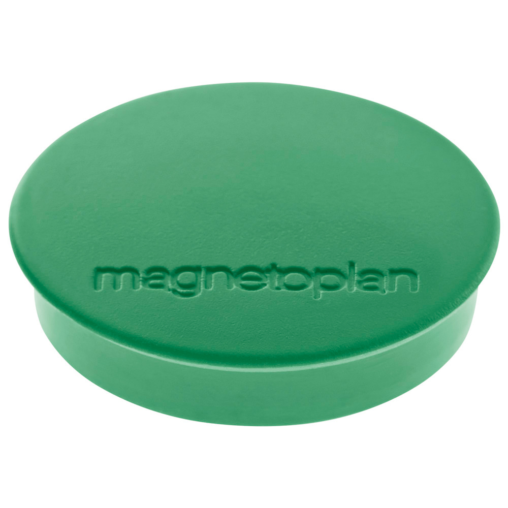 Magnet D30 mm VE10 Haftkraft 700 g grün