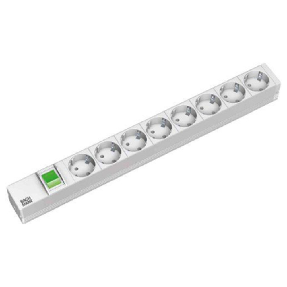 Steckdosenleiste 19" IT PDU Basic, mit Schalter, 8-fach