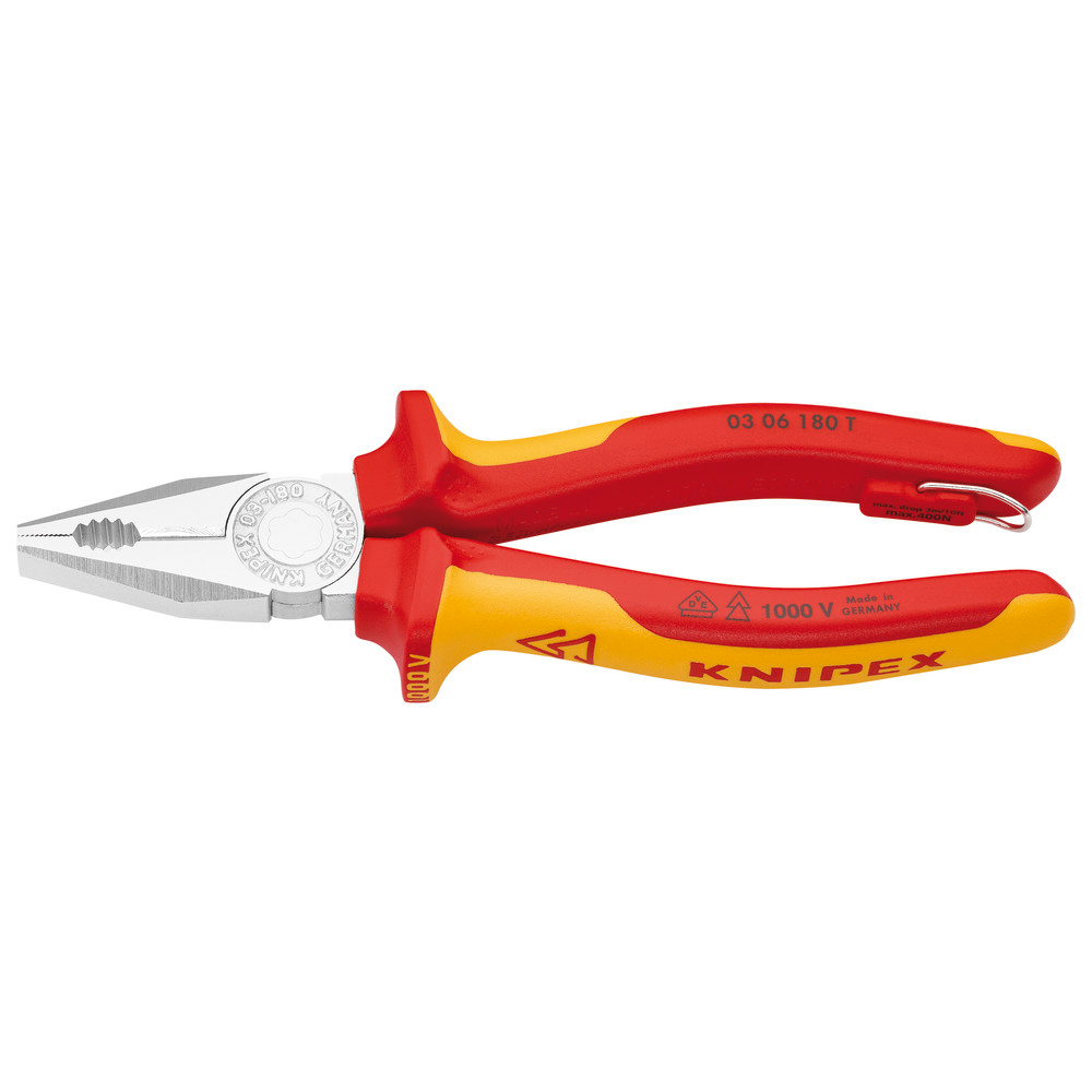 Kombizange VDE TT 180 mm m.Mehrkomponenten-Griff