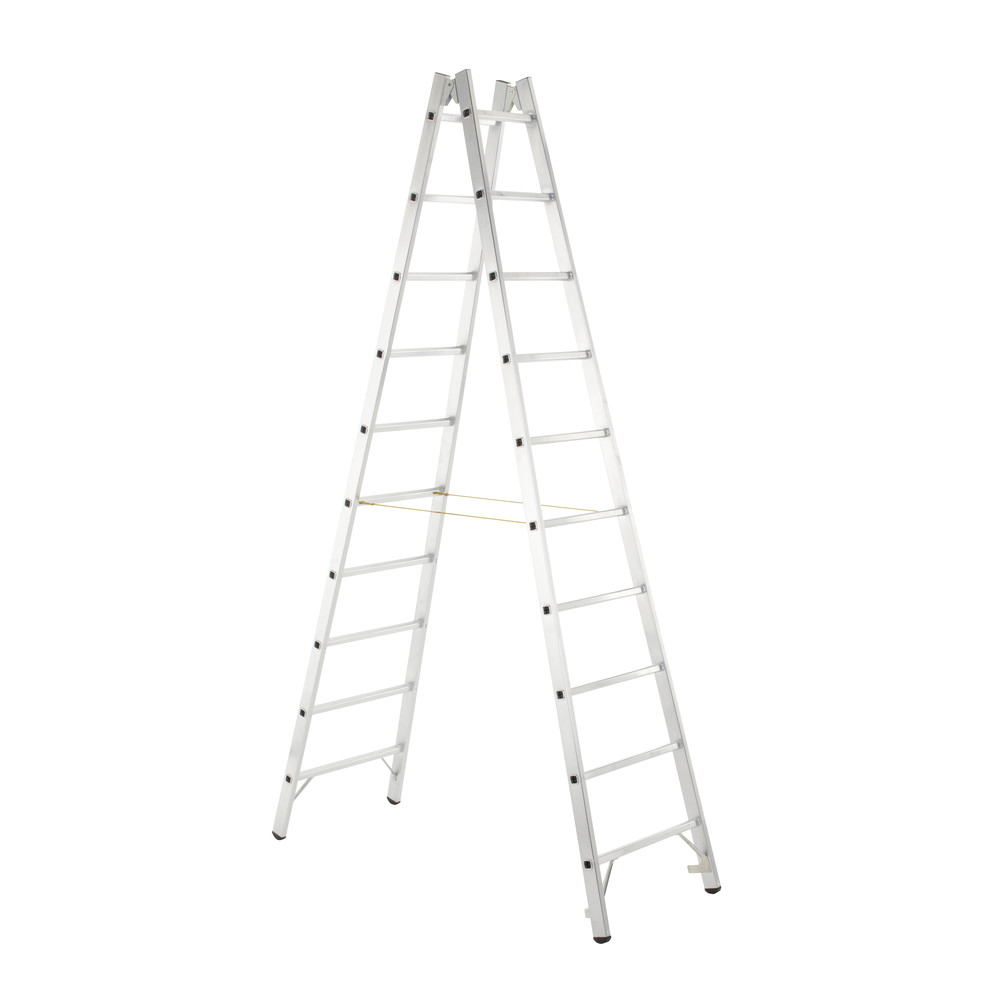 Sprossen-Stehleiter Z 600, beidseitig begehbar, 2 x 6 Sprossen