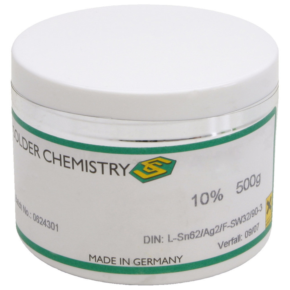 Lotpaste bleihaltig No Clean, SC-170, 15-30 µm, Dose, 500 g