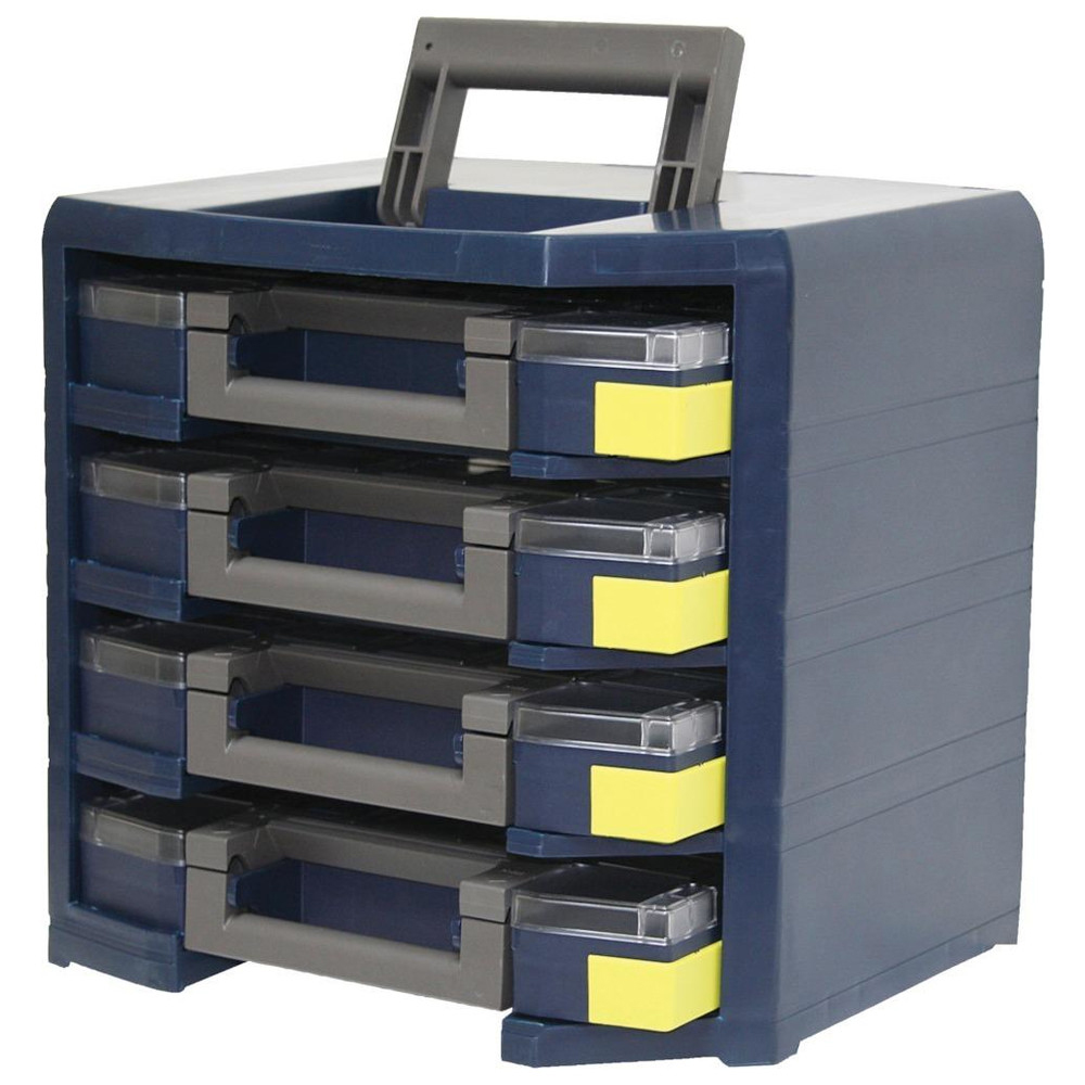 HandyBoxxser 4 x 5 x 5 bestückt blau