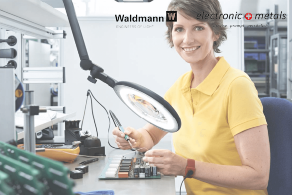 Waldmann_Leuchten_Sortiment_bei_electronic_metals